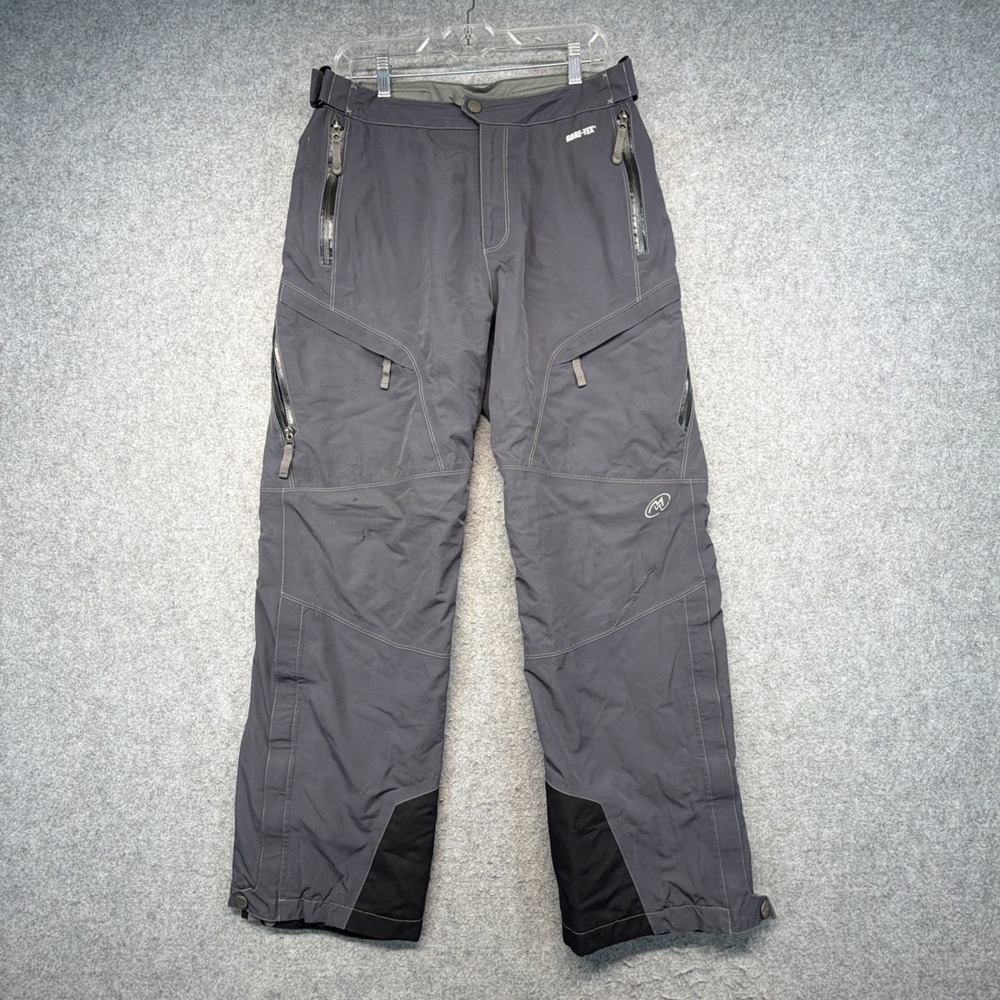 Cloudveil Gray Technical Ski Snowboard Pants Waterproof Pockets Medium